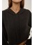 Kadın Relax Fit Kapüşonlu Sweatshirt Grey 10