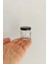6 Adet 40 ml Metal Kapaklı Şeffaf Numune Mama Ek Gıda Şekerleme Reçellik Küçük Cam Kavanoz 3