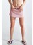 Kadın Düşük Bel Mini Şort Pink 10