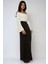 Kadın Yırtmaçlı Maxi Gece Elbisesi Siyah 10