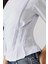 Kadın Fitted Bisiklet Yaka Tişört White 12
