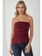 Kadın Dar Kalıp Askısız Örme Üst Red 6