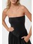 Kadın Sofie Straplez Vücuda Oturan Sandy Maxi Elbise Black 11