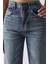 Kadın Straight Fit Denim Pantolon Kot 8
