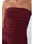 Kadın Straplez Maxi Elbise Red 12