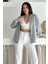 Kadın Fermuarlı Oversize Kolej Hoodie – Sardonlu & Kapüşonlu 1