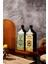 500ML Ahşap Stantlı Carmen Serisi Zeytinyağı Şişesi ve Ayçiçek Yağı Şişesi Set 4