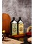 500ML Ahşap Stantlı Carmen Serisi Zeytinyağı Şişesi ve Ayçiçek Yağı Şişesi Set 5