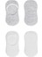 Nessiworld Bistyle 2'li Penye Babet Silikonlu Basic Çorap 30104 Gri Beyaz 4