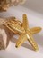 Gold Deniz Yıldızı Tarak Toka ( 1 Adet ) 2