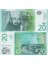 Sırbistan 20 Dinar 2013 Çil Kondisyon. 1