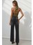 Kadın Straight Fit Jeans Siyah 11