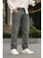 Erkek Jeans Bol Paça Füme Baggy Kot Pantolon 2