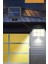 Büro Ev Ofis Bahçesi Için 6led Solar Şarjlı Panel Stil Aydınlatma 3
