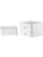 Beyaz 3'lü Çok Amaçlı Saklama Çekmecesi Seti 3
