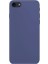 Apple iPhone 8 İnce Mat Silikon Kılıf Lacivert 2