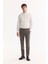 Erkek Gri Haki Yumuşak Tuşeli Slim Fit Chino Pantolon A52Y3019 1