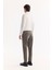 Erkek Gri Haki Yumuşak Tuşeli Slim Fit Chino Pantolon A52Y3019 3