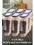 6'lı Büyük Boy Saklama Kabı Seti, Beyaz, 6X2400 Ml, Ekonomik ve Pratik Kullanım 1