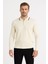 Erkek Polo Yaka Fermuarlı Kazak 1036 1