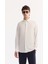 Erkek Beyaz Klasik Yaka Hızlı Kuruyan Non-Iron Slim Fit Gömlek A52Y2122 1