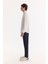 Erkek Beyaz Klasik Yaka Hızlı Kuruyan Non-Iron Slim Fit Gömlek A52Y2122 3