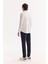 Erkek Beyaz Klasik Yaka Hızlı Kuruyan Non-Iron Slim Fit Gömlek A52Y2122 4