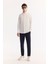 Erkek Beyaz Klasik Yaka Hızlı Kuruyan Non-Iron Slim Fit Gömlek A52Y2122 6