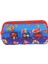 Mavi Kırmızı Arabalar Erkek Çocuk Üç Bölmeli Okul Kalem Çantası L8258 2