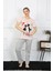 Kadın Kısa Kol Penye Pijama Takım 4