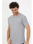 Erkek Sıfır Yaka Gri Penye Atlet 6
