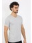 Erkek V Yaka Gri Penye Atlet 2