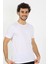Erkek Sıfır Yaka Beyaz Penye Atlet 5