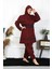 Büyük Beden Tesettür Mayo 7XL-8XL-9XL-10XL Bordo 5