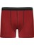 Erkek Pamuk Likralı Boxer Bordo 2