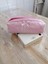Şık Pembe Fiyonklu Yıkanabilir Fermuarlı Kalemlik 21X8 cm 2