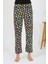 Kadın Penye Smile Desenli Tek Alt Pijama 4
