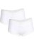 Kadın Pamuklu 2li Boxer Beyaz 1