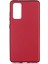 Samsung Galaxy S20 Premium Silikon Kılıf Bordo 1