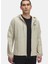 6003001-289-UA Vibe Woven Jacket Vizon Normal Düz Erkek Rüzgarlık 1