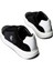 Siyah - Beyaz Erkek Sneaker Chunky Cupsole Laceup Lth Mıx 5