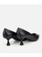 01AYH312480A100 KADIN Deri Siyah Esnek Tabanlı Stiletto 4