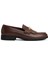 Deri Koyu Kahve Kadın Loafer FW0FW08971GV0 1