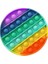 Popit Gökkuşağı Renkli Duyusal Stres Oyuncağı Daire Eğlenceli Tasarım ve Strateji Geliştirici 1