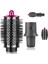 Dyson Airwrap Saç Kurutma Makinesi Için Büyük Yuvarlak Hacimli Fırça, Adaptör Kıvrık Saç Aracı ile Çok Styler, Gül Kırmızı (Yurt Dışından) 2