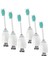 6 Adet Philip Sonicare HX7001/HX7002/HX7351/HX5100/HX7022 Için Yedek Diş Fırçası Kafaları (Yurt Dışından) 1