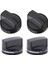 4x W10339442 Soba Düğmesi, Ocak Yüzey Brülör Kontrol Düğmeleri Siyah Yerini WPW10339442 PS11753188 (Yurt Dışından) 3