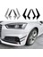 Araba Ön Tampon Spoyleri Ayırıcı Kapağı Sis Lambası Dudak Ayırıcı Izgara Döşemesi Audi A5 S5 F5 Sline 2017-2020 A (Yurt Dışından) 5