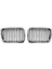 Bmw E36 3 Serisi 328I 1997-1999 Için Araba Krom + Mat Siyah Ön Böbrek Izgaraları 51138195151, 51138195152 (Yurt Dışından) 2