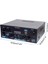 AK55 110-240V Araba Amfisi 900W Maksimum Güç 2.0 Kanal Dereceli 70W+70W Bluetooth Ses Hifi Amp Müzik Çalar Abd Fişi (Yurt Dışından) 5
